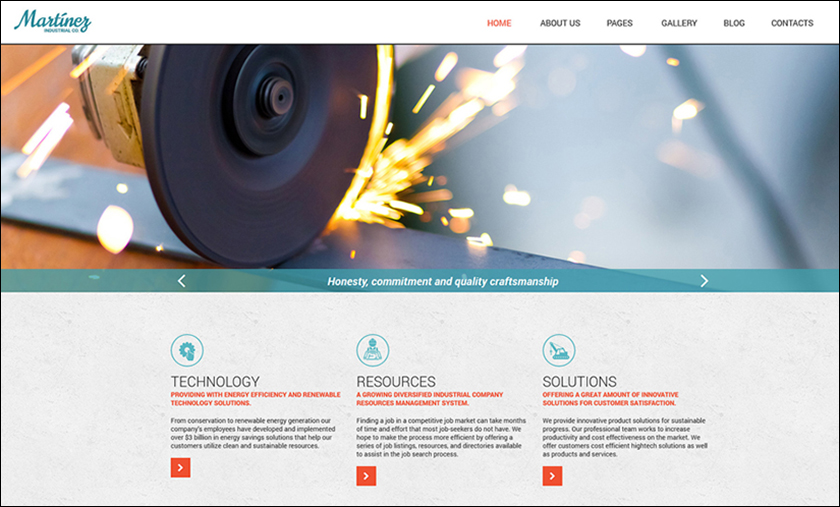 Industrial Organization Joomla Template