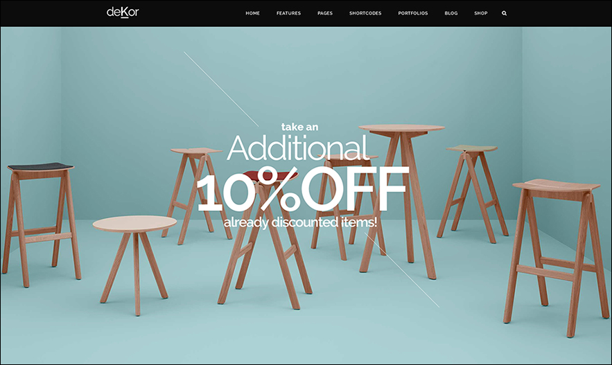 Interior WordPress Multi Color Theme