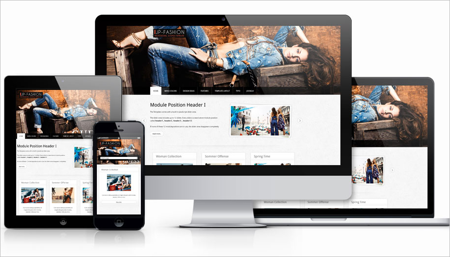 Joomla 3 Fashion Template 
