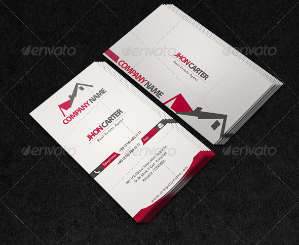 Land Marketing Agent Business Card