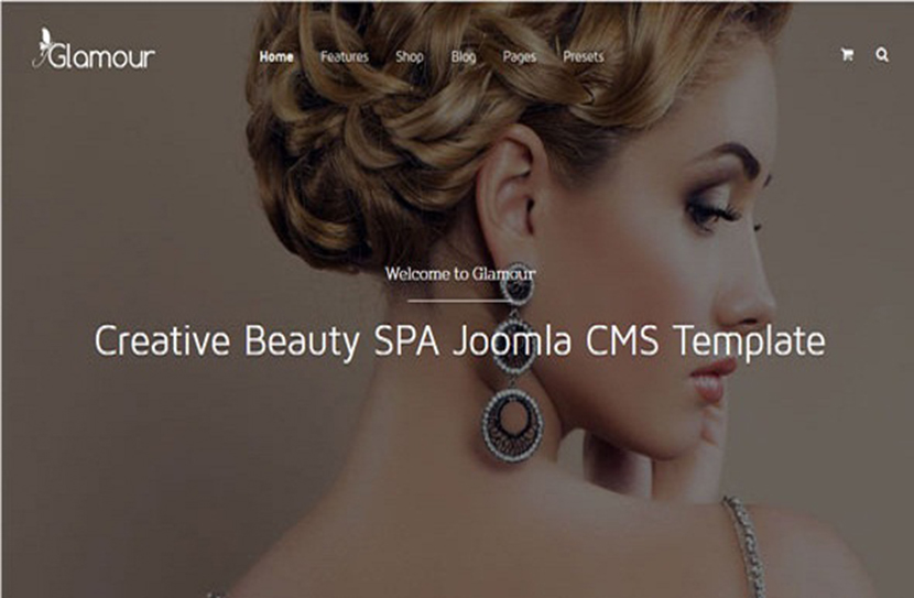 Latest Fashion & Beauty Joomla Template