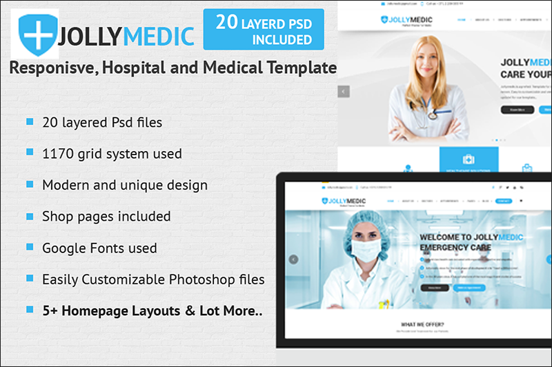 Medical HTML Site Template