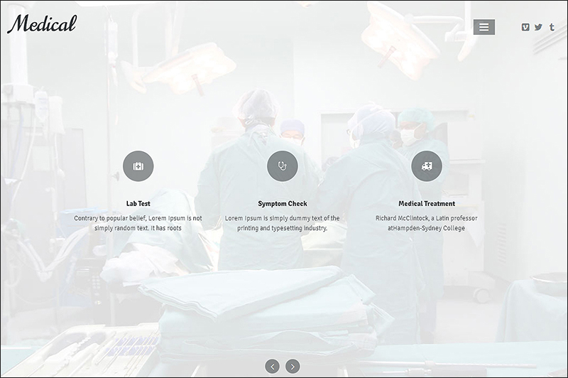 Medical Responsive HTML Theme