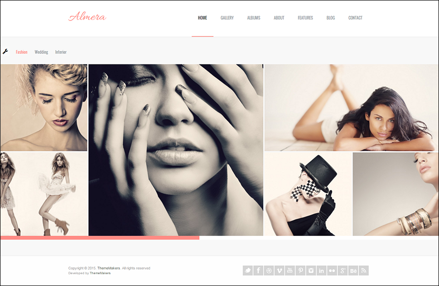 Modern Agency Portfolio WP Theme