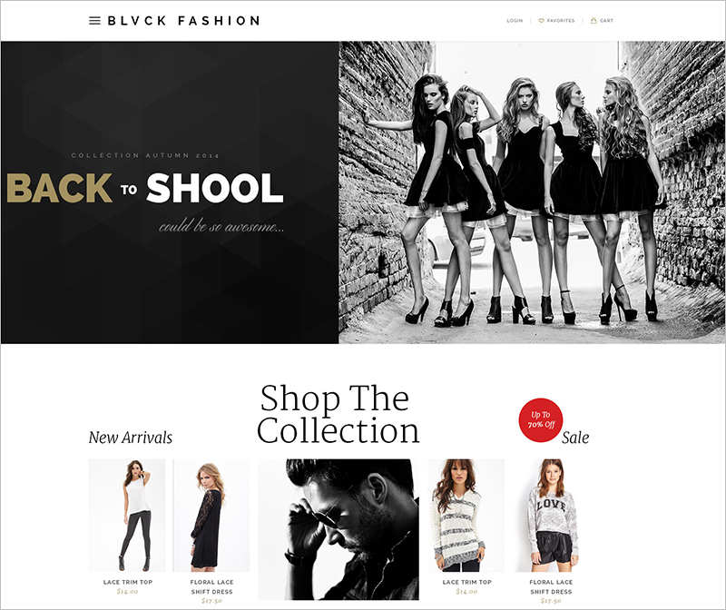 Modern Ecommerce HTML Fashion Template