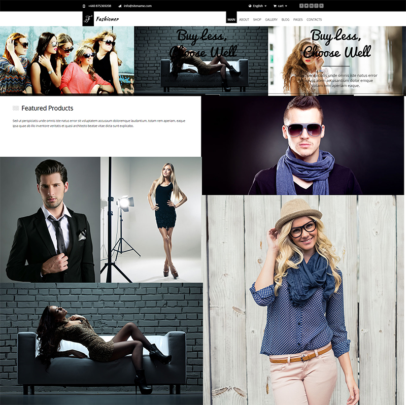 Multi Purpose Fashion HTML5 Template
