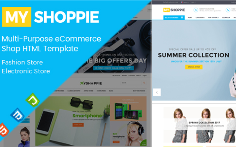 Multi-Purpose eCommerce HTML Template