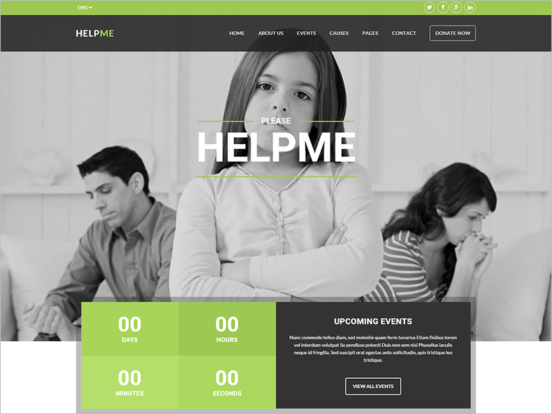 Non-Profit Charity HTML Template