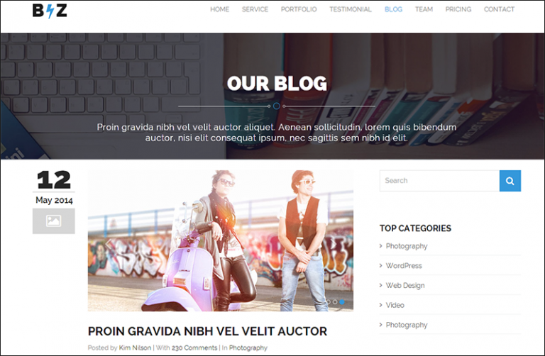 20+ Parallax Scrolling HTML Templates Free & Premium Themes