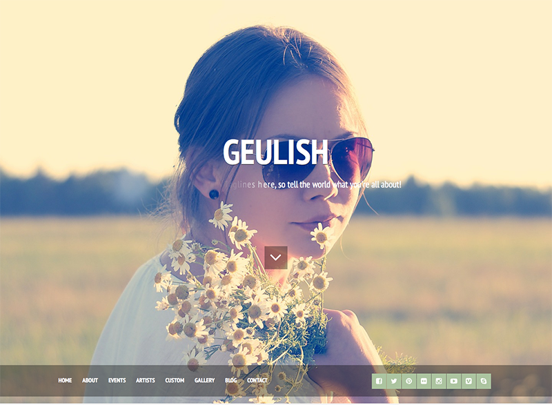 Onepage Model Agency WP Theme