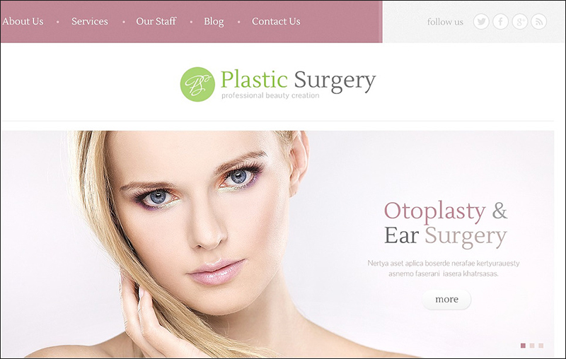 Plastic Surgeon WordPress Theme