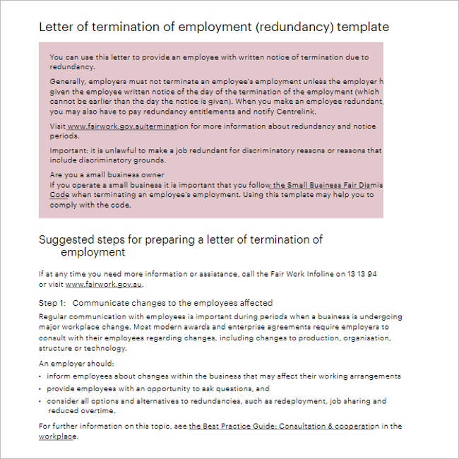 Reference Company Letter Template