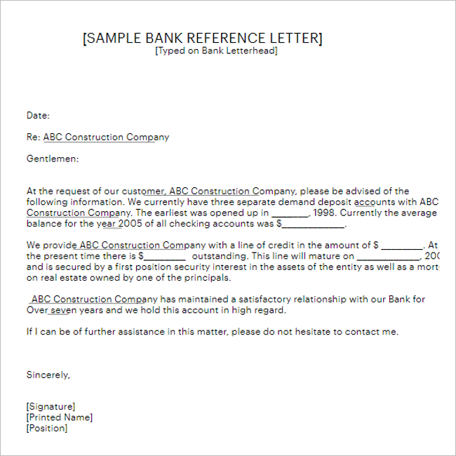 50 Sample Reference Letter Templates Free Word Pdf Doc Formats 1639