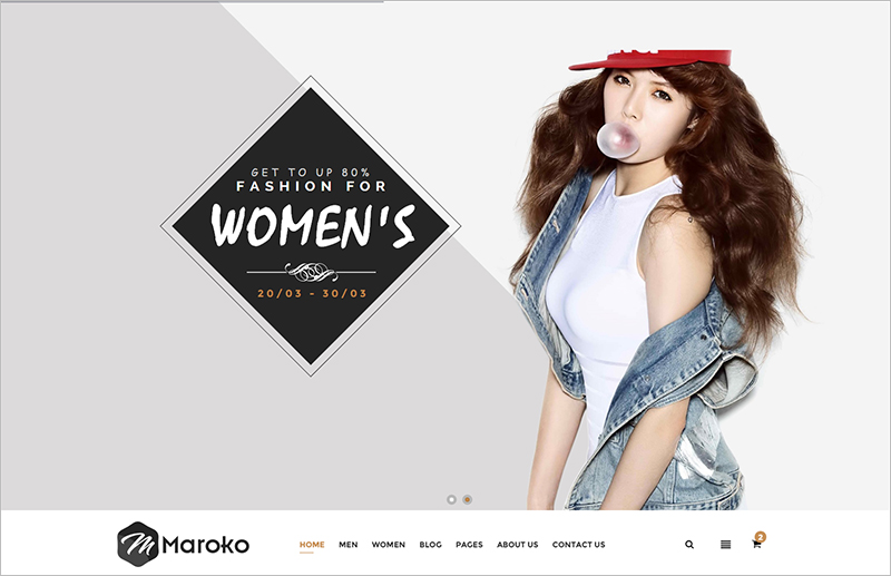 Responsive HTML5 Fashion Template