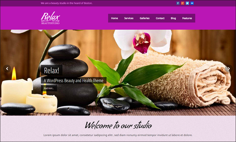 SEO Optimized Beauty & Spa WordPress Theme