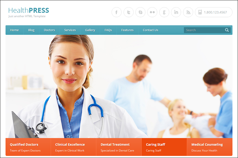 17+ Medical HTML Templates Free & Premium Themes