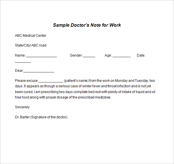 8-doctors-note-templates-free-word-pdf-sample-formats