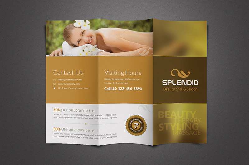 Spa and Salon Brochure 