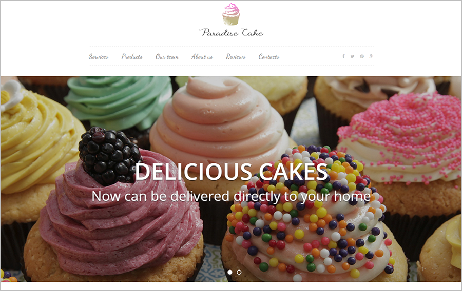 Sweet eCommerce Landing Page Template