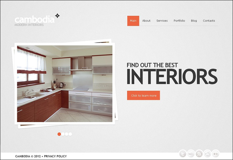 WP Interior Design Theme