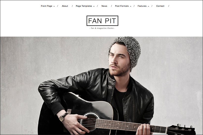 WordPress Music Magazine Theme