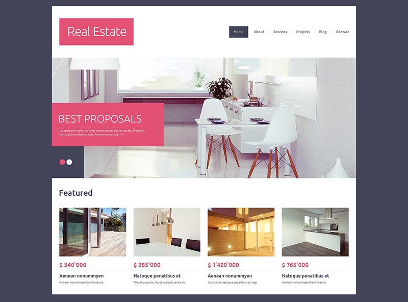 drupal real estate website