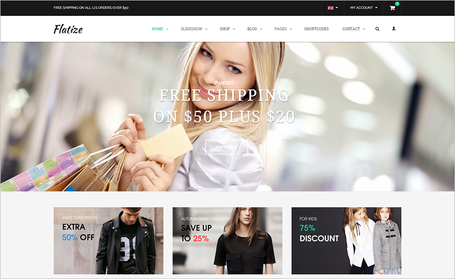eCommerce Fashion Joomla Template