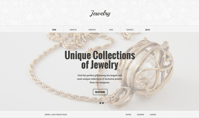 jewelry joomla template