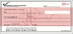Cheque Example Template