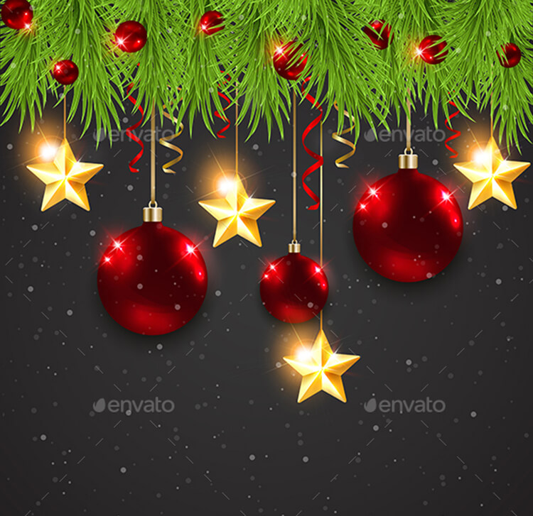Christmas Decorations Vectors