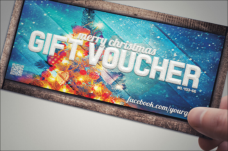 Christmas Gift Voucher Card