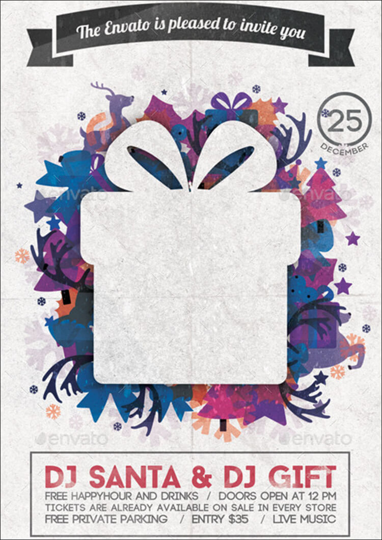Christmas Invitation Poster