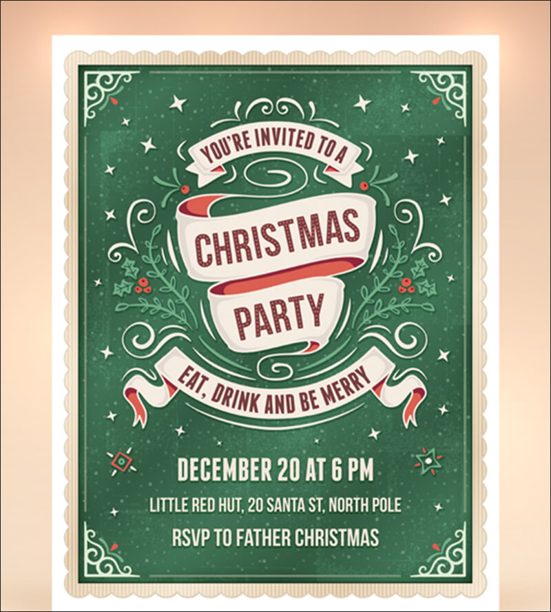 Christmas Party Invitation