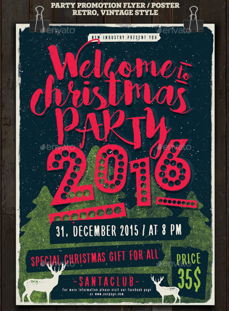 26+ Christmas Poster Templates - Free PSD, EPS, PNG, Vector