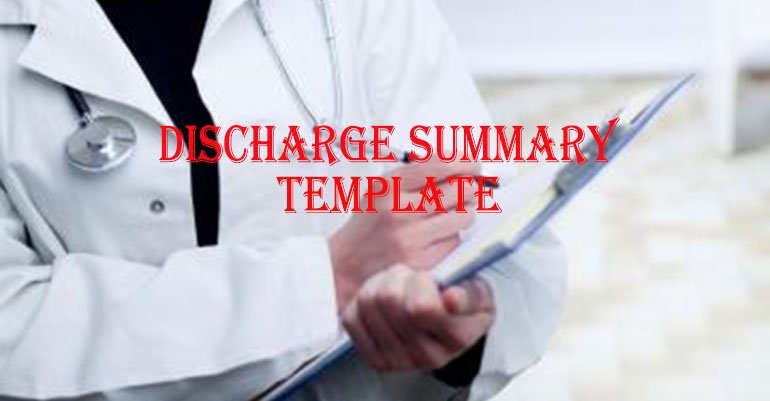 Discharg Summary Template