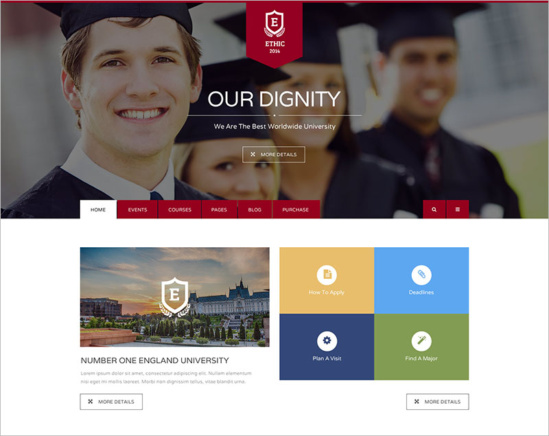 Education Joomla Template
