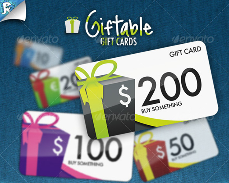Gift Cards For Christmas