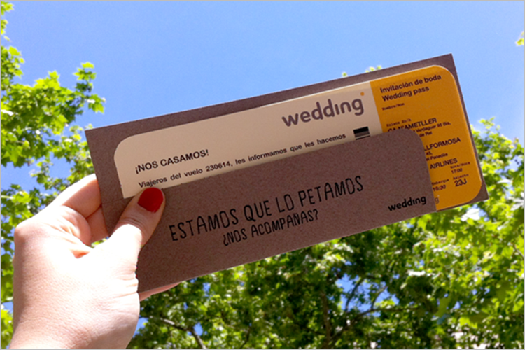 Realistic Boarding Pass Invitation Template Free