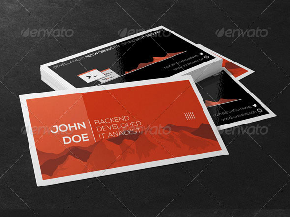 Swiss Developer Business Cards