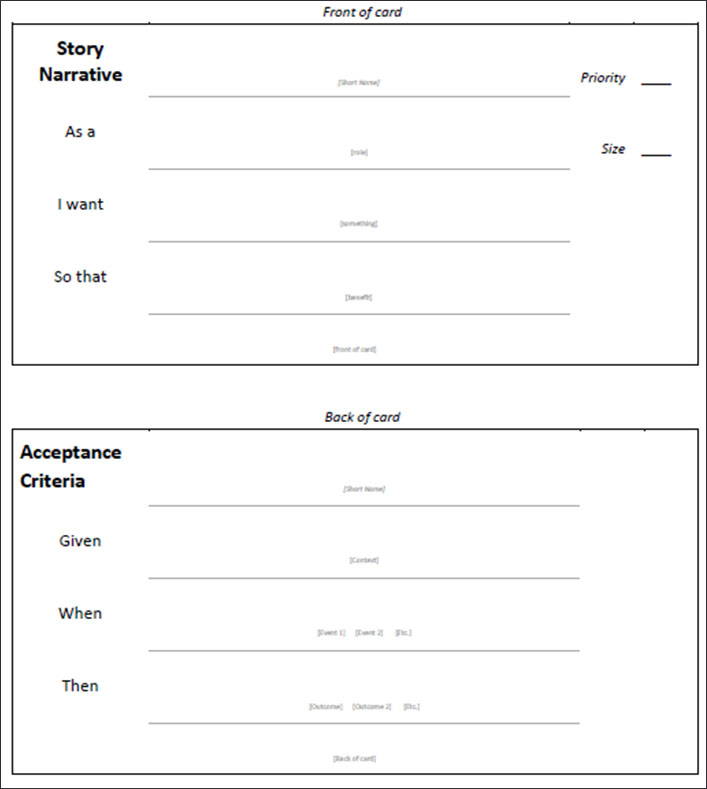 6 User Story Templates Free Word PDF Doc Excel Formats