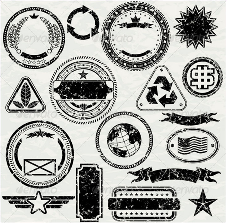 Vector Stamp Collection