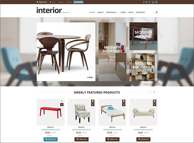  Furniture Store WooCommerce Theme