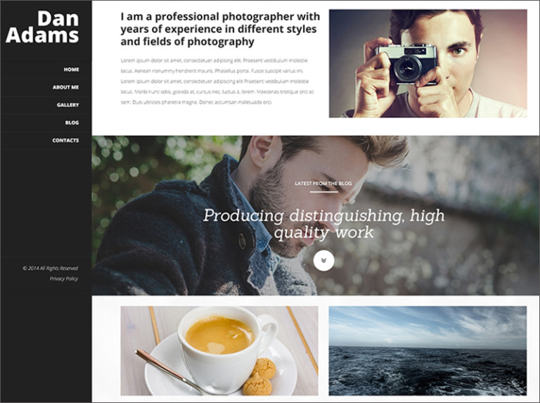 14+ Photography Blog Themes Free & Premium Templates