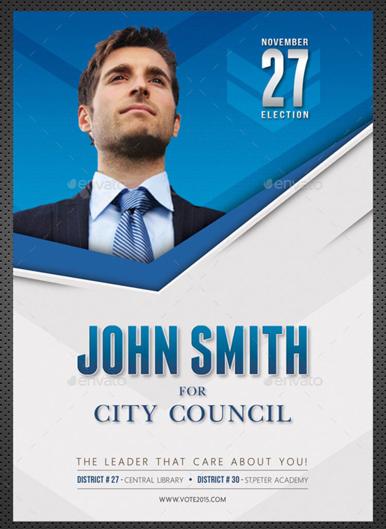 Election Poster Template Psd Free Download