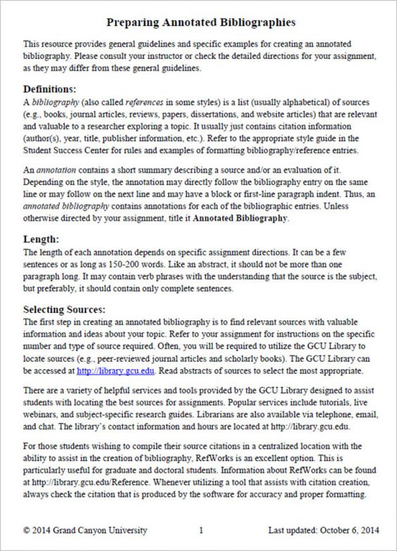 Annotated bibliography generator image