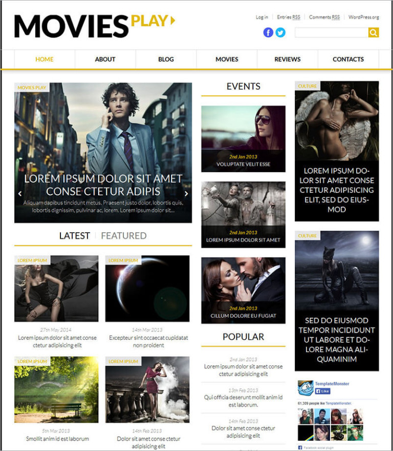 20+ News Website Html5 Templates Free & Premium Themes