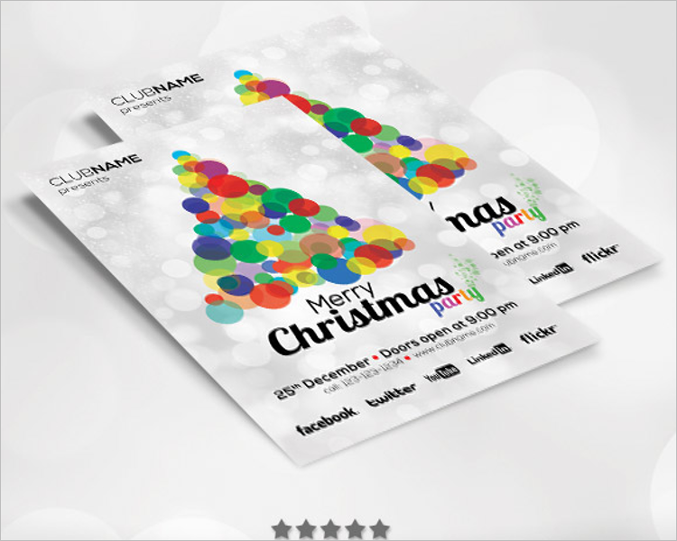 Free Christmas Poster Template