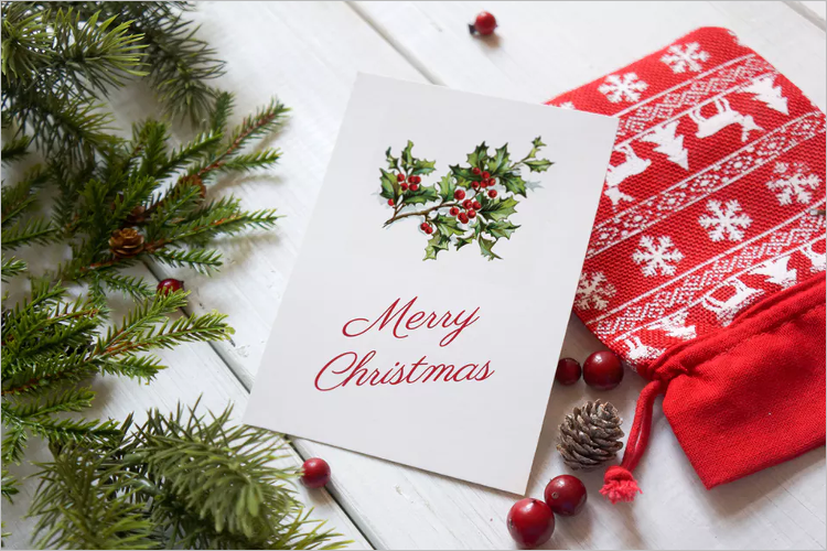Simple Christmas Poster Template