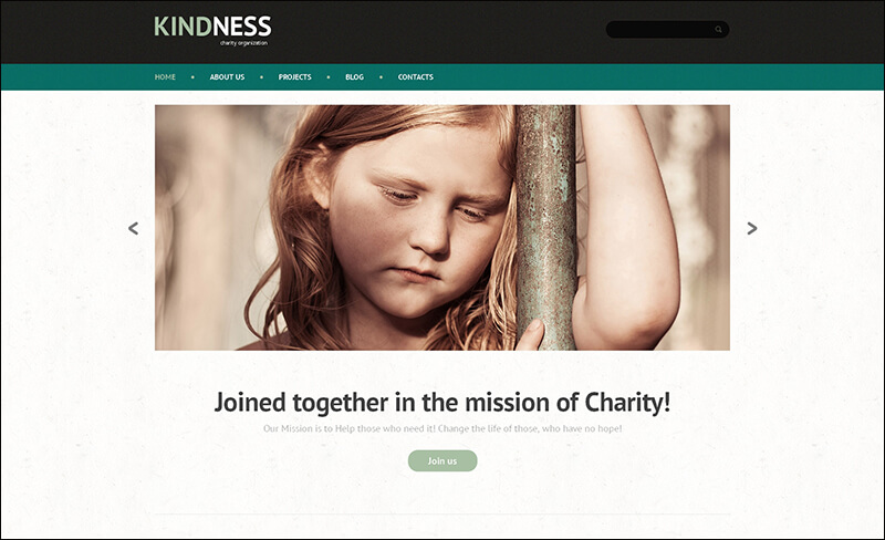 Child Charity WordPress Theme