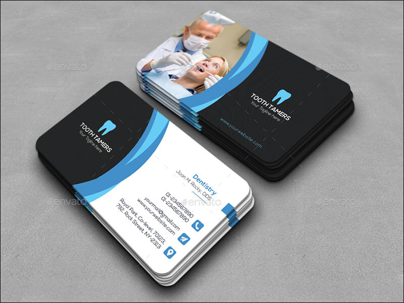 31 Dental Business Card Templates Free PSD Vector Download